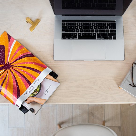 10x13 Polymailers, Pink Boho Mailers for Shipping. - Picture 2 of 3